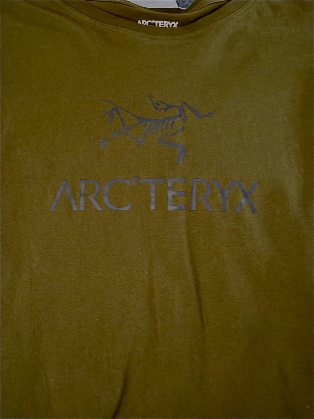 Arc'teryx Olive Green Long Sleeve Logo Tee - Picture 7 of 10